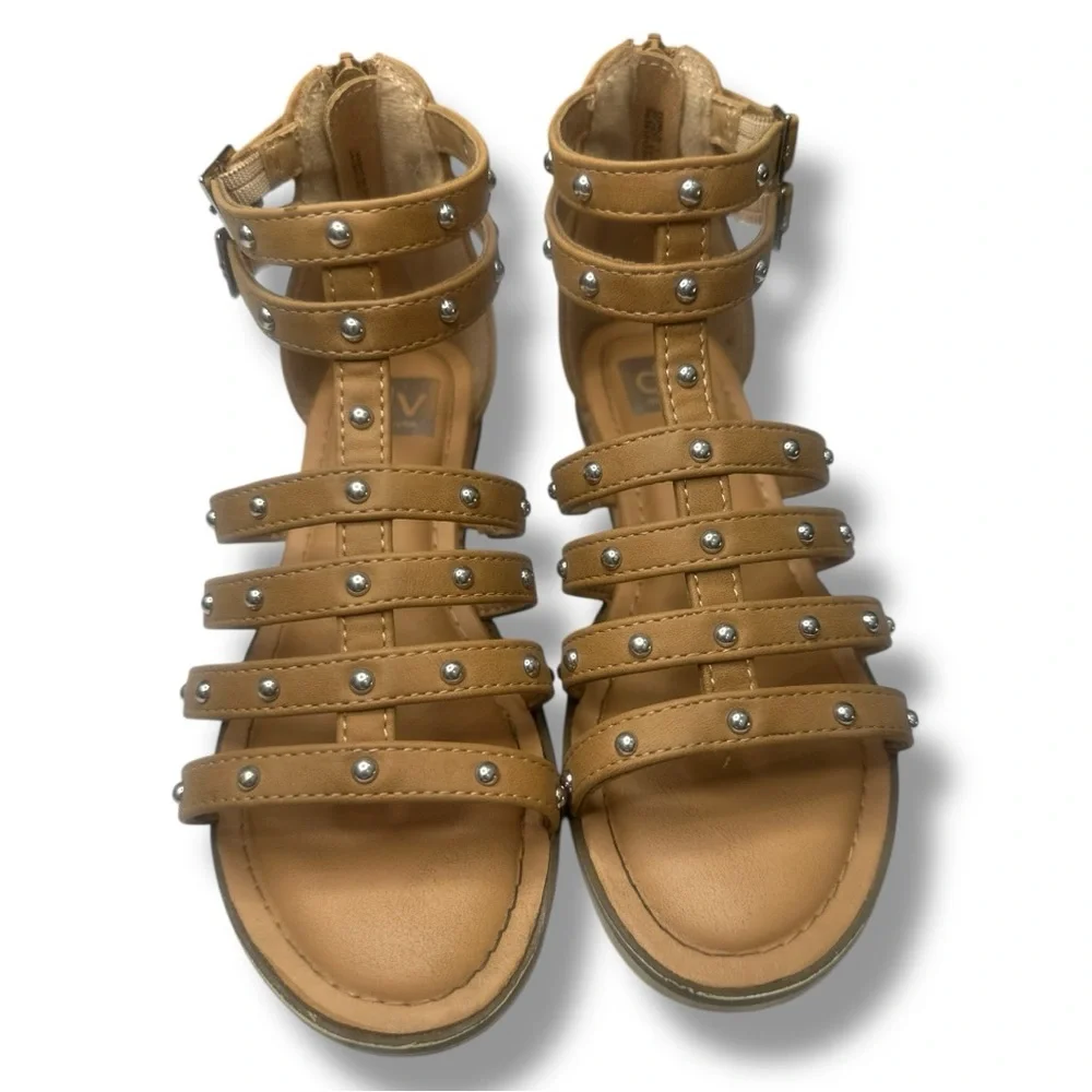 DV Dolce Vita - Girls' Durzy Studded Gladiator Sandals - Size 1